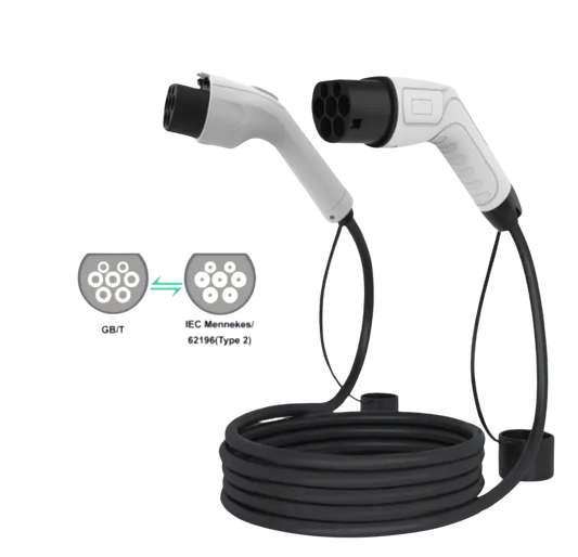 ePureCharge Charging Cable Type 2 to GBT - With Bag