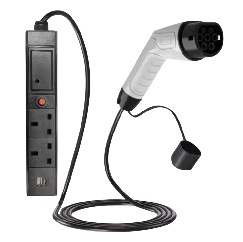 ePureCharge Vehicle to Load with Dual UK Socket - Type 2