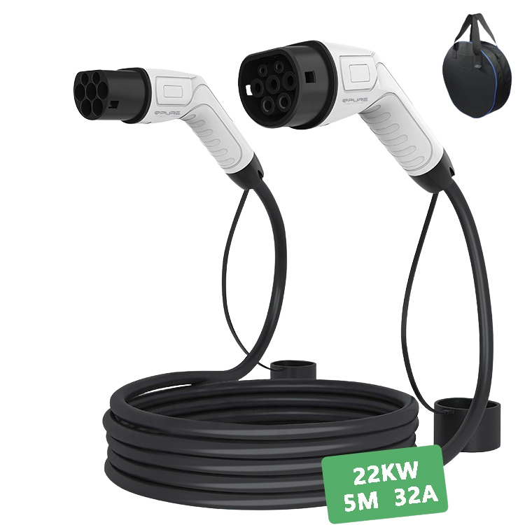 ePureCharge Charging Cable Type 2 EV - Without Bag