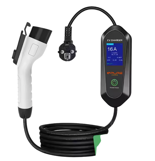 ePureCharge Smart Portable Charger 3.3kW Type 1